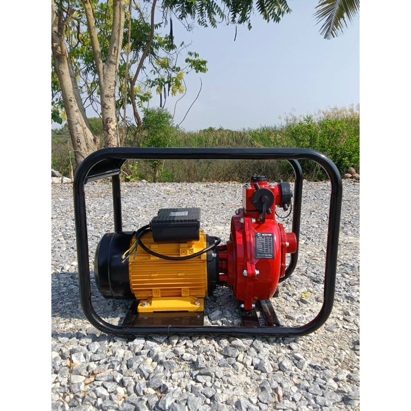 “ถูกและดีมากๆ” มอเตอร์ 3แรงชนปั๊มแรงดันสูง 2“2ใบพัด