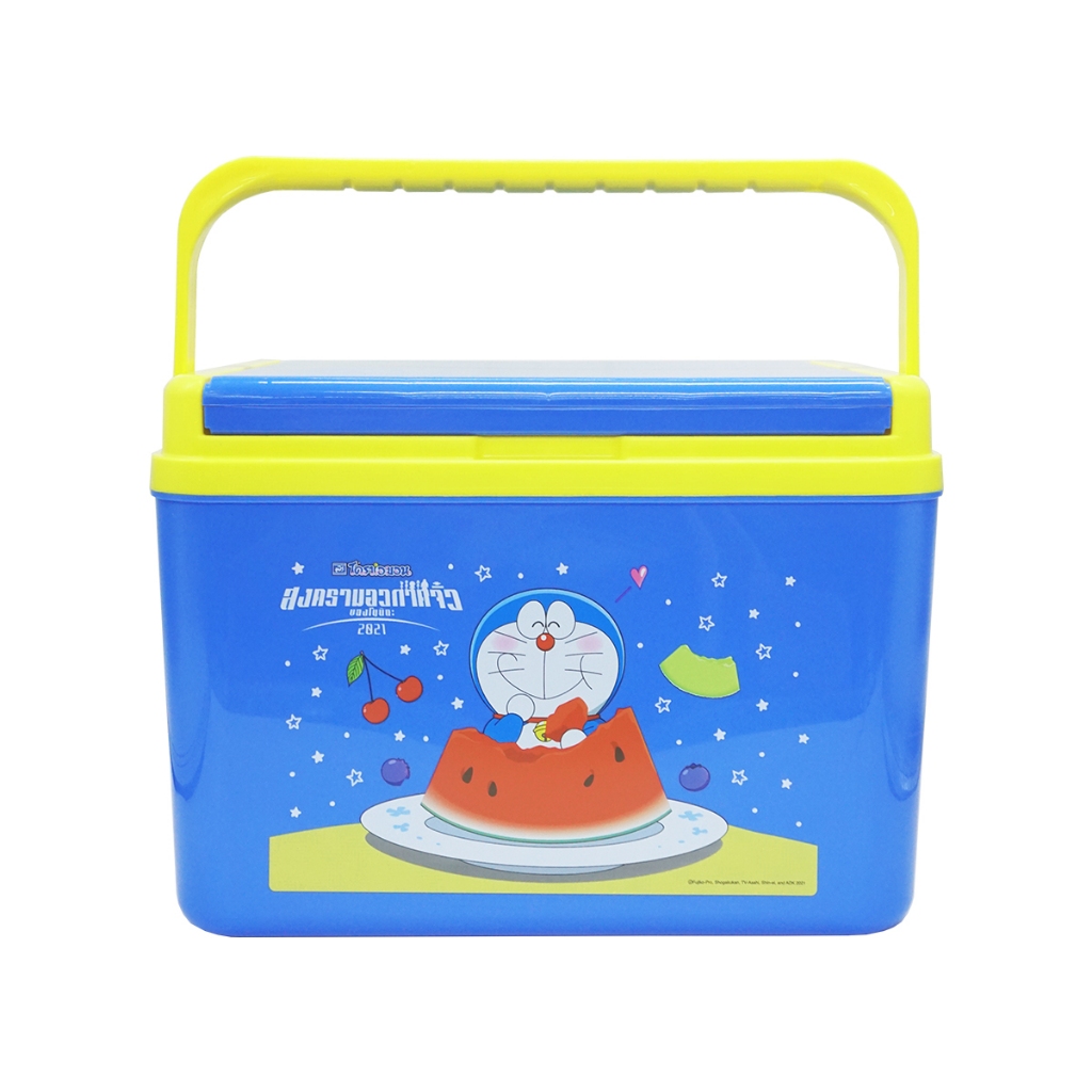 กระติกเหลี่ยม 10 Lt. Doraemon สีน้ำเงิน FPMCNEPL-D13 (AP007)
