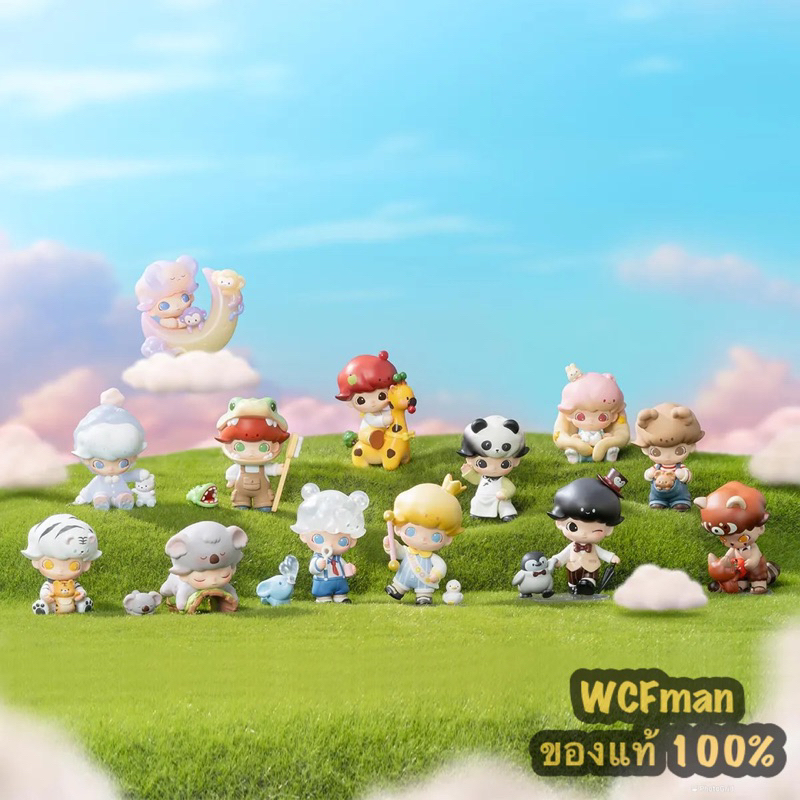 สินค้าพร้อมส่งในไทย POP MART Dimoo Animal kingdom Series
