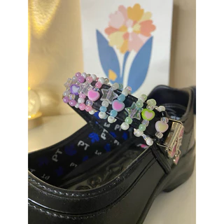 สายรัดรองเท้านักเรียน ตกเเต่งรองเท้า ได้เป็นคู่ สวยจึ้งง พร้อมส่ง