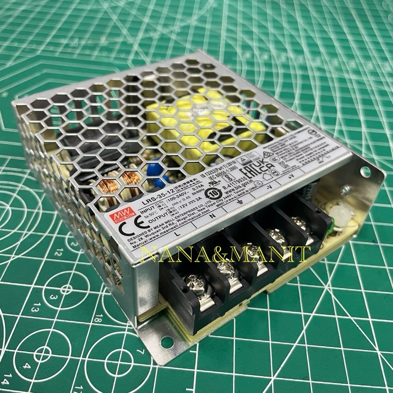 LRS-35-12 POWER SUPPLY 12VDC 3A งานแท้ มีสินค้า พร้อมส่งในไทย