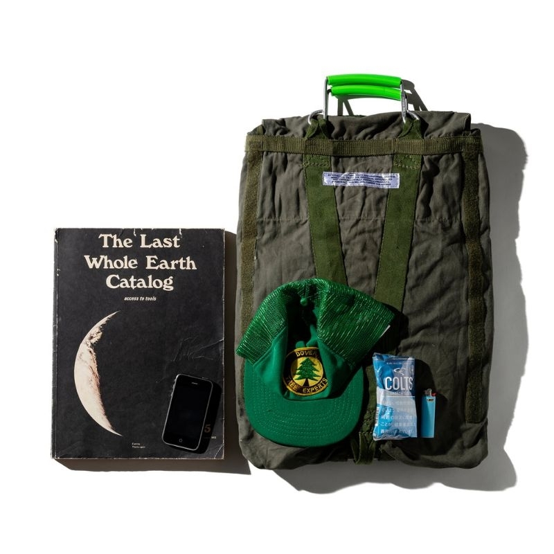 (PUEBCO) VINTAGE MATERIAL A3 BAG