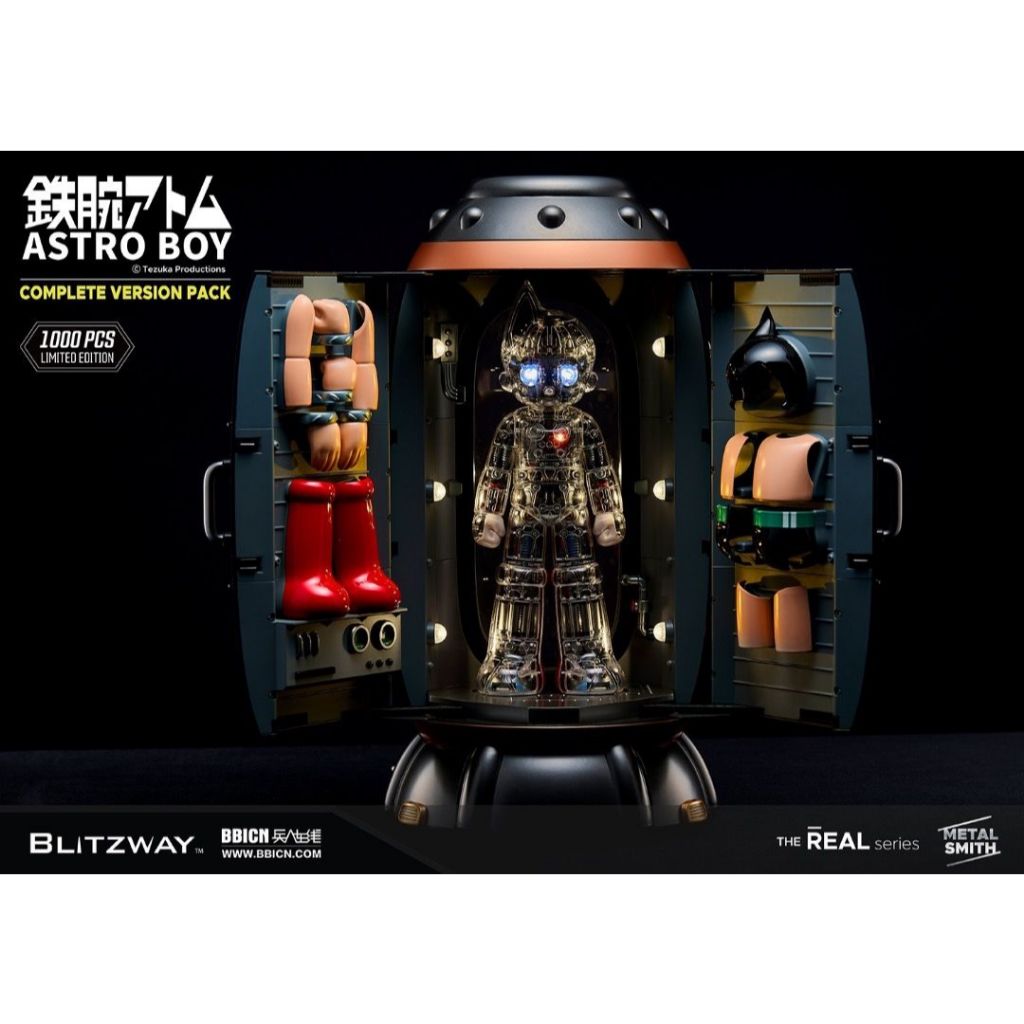 Blitzway BW-NS-50601 / Superb Anime Statue : Astro Boy Complete version pack (Limited Worldwide 1000