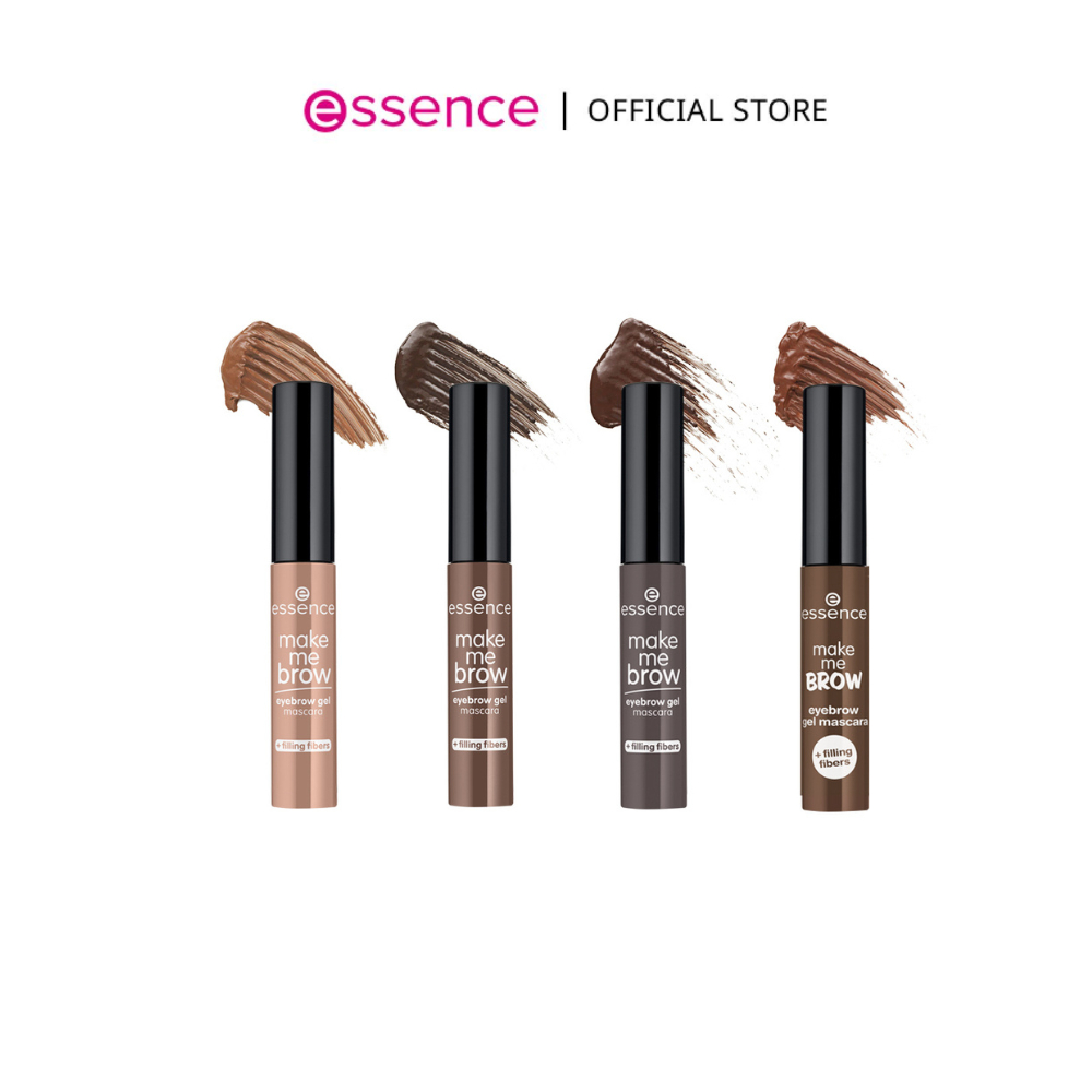 essence เอสเซนส์  make me brow eyebrow gel mascara มาสคาร่าคิ้ว เซ็ตคิ้วให้เรียงเส้นเข้ารูป
