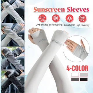 🌟ส่งด่วนทั่วไทย🌟ปลอกแขน ปลอกแขนกันแดด กันแสงUV99% เนื้อผ้าเกรดพรีเมี่ยม Unisex