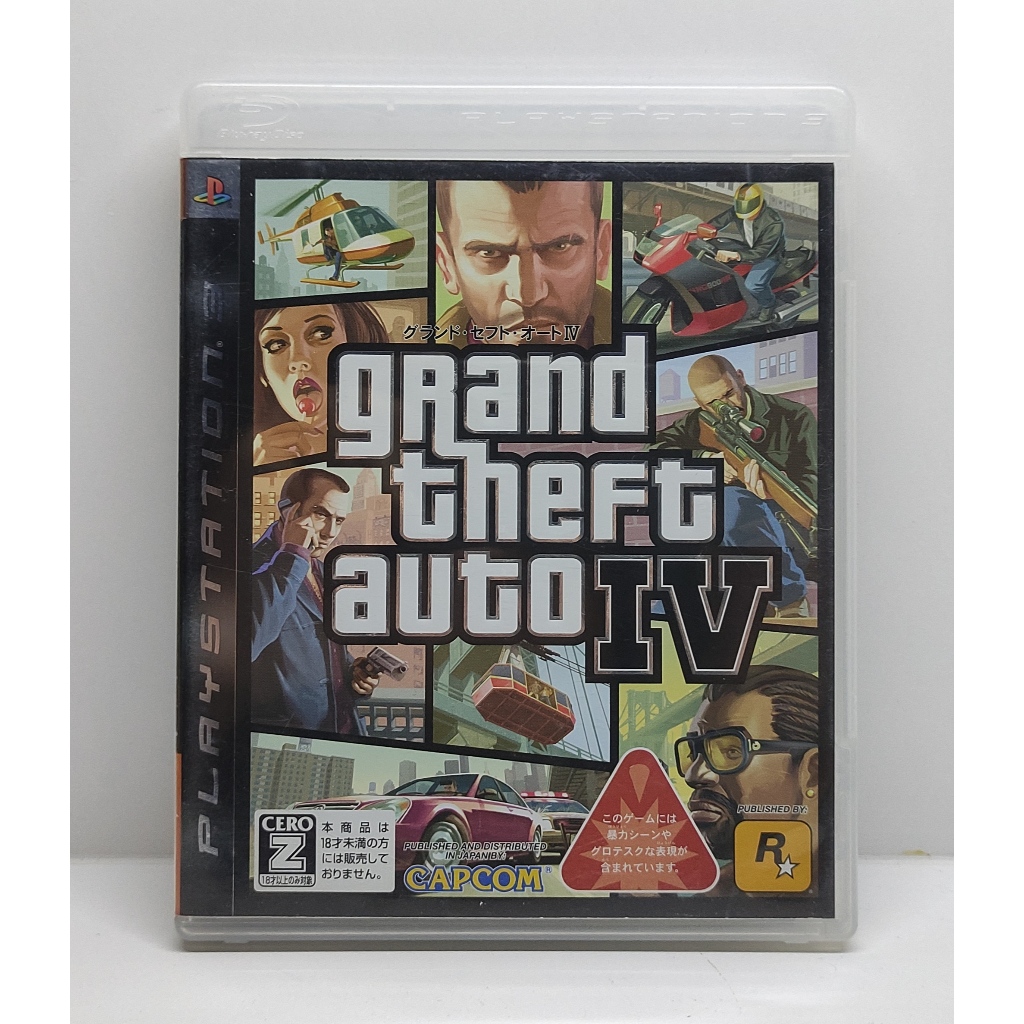 Grand Theft Auto IV (GTA 4) [Z2,JP] แผ่นแท้ PS3 มือสอง