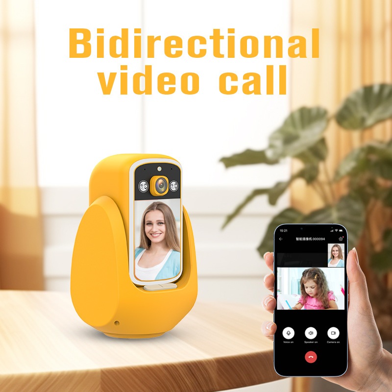 [ ร้านไทย ได้ของเร็ว ] กล้องวงจรปิดในบ้าน โทรออกได้ มีจอแสดงภาพและเสียง Video Calling Smart Camera C20