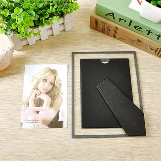 🚚พร้อมส่ง🚚กรอบรูป กรอบรูปกระจกคริสตัล วางได้แนวตั้ง แนวนอน ขนาด 5" 6" 7" 8" A4 A5 สีเงิน ราคา/ชิ้น สินค้าในไทย