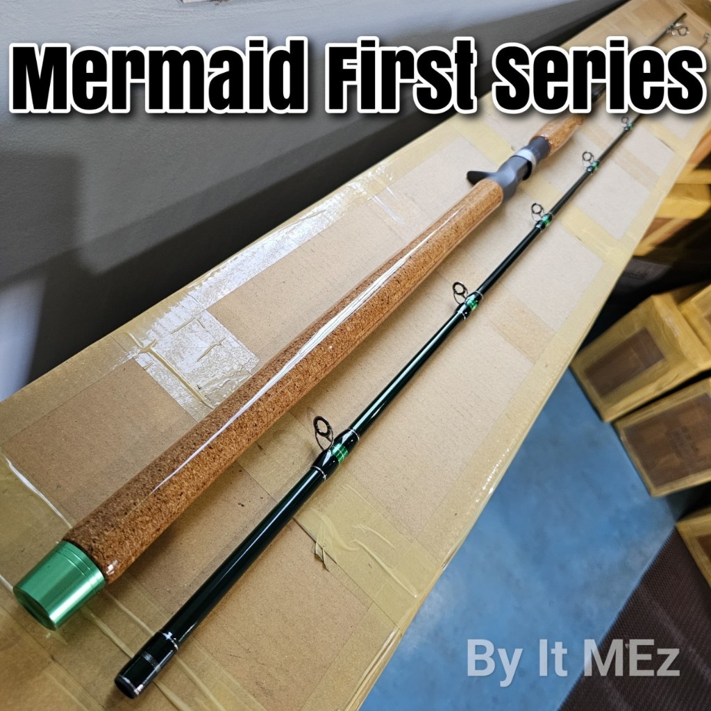 [ ของแท้ ]  คันนางเงือกในตำนาน !! คันเบสหน้าดิน กราไฟท์ Mermaid First Series Lure wt. 90-120g.สำหรับงานหน้าดิน