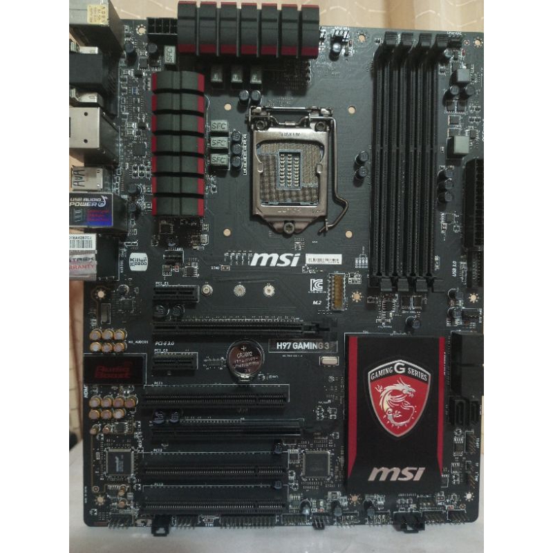 Mainboard 1150 MSI H97-Gaming 3 รองรับ Intel Gen4