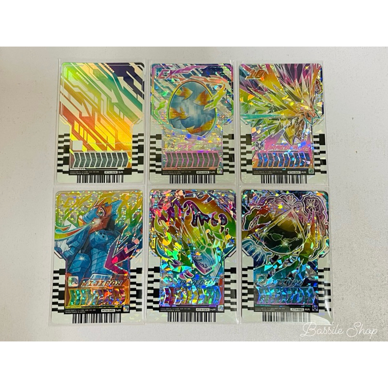 PHASE 04 - Ride Chemy Trading Card - การ์ด มาสไรเดอร์ ก็อตชาร์ด ( ระดับ Rainbow NR SR RR ) Kamen Rider Gotchard