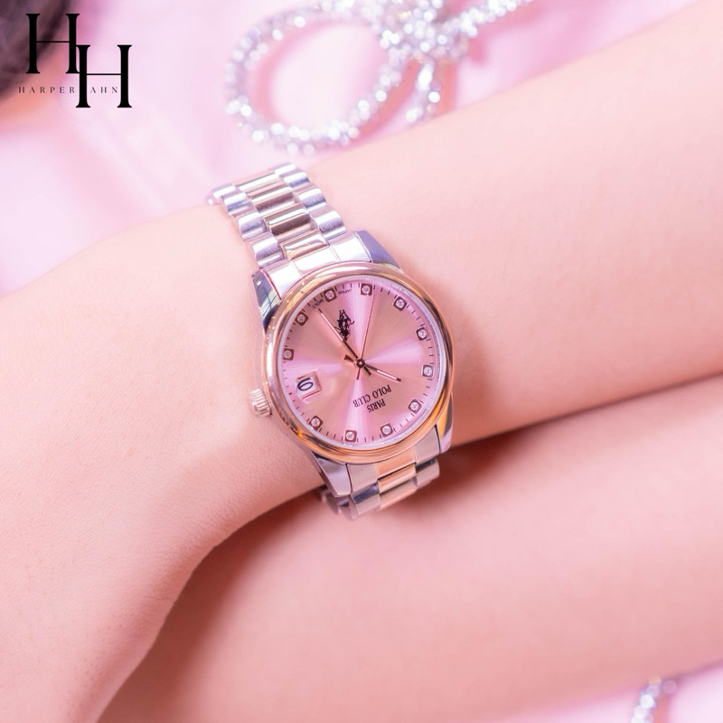 PARIS POLO CLUB PPC-230702 หน้าปัด36มม. ของแท้ ประกันศูนย์ไทย 1 ปี