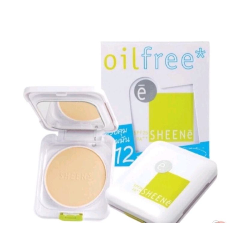 แป้งชีเน่SHEENE OIL FREE CAKE POWDER SPF 25 PA+