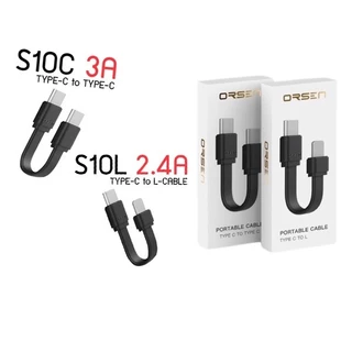 Eloop ORSEN S10C / S10L สายชาร์จเร็ว USB Data Cable Type C to C 3A / L Cable 2.4A ของแท้