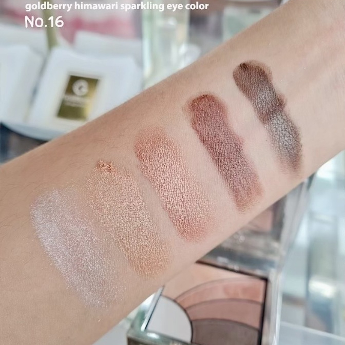 Goldberry باليت ظلال Himawari Sparkling ‏5 ألوان — صورة 6