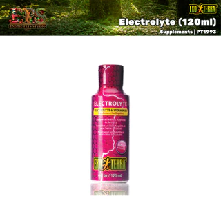 Exoterra Calcium Liquid Electrolyte & Vitamin D3 Liquid 120 กรัม วิตามินแคลเซี่ยมสำหรับสัตว์เลื้อยคลานแบบน้ำ (EXP 2028)