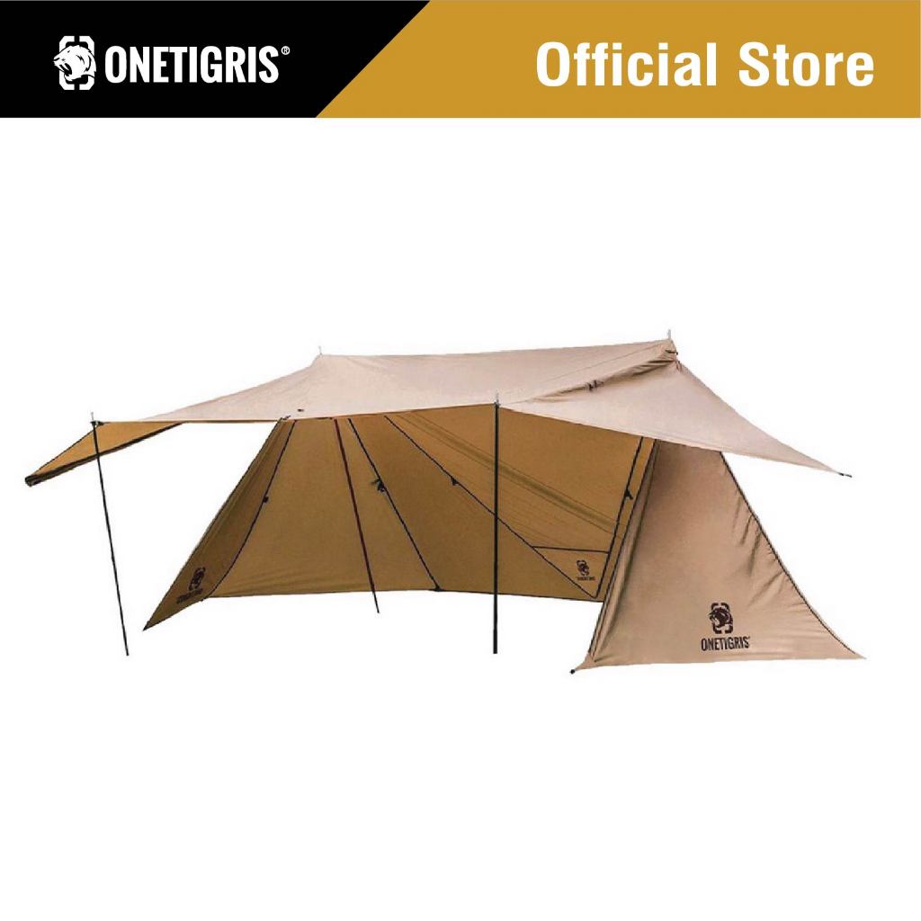 OneTigris เต็นท์ รุ่น Roc Shield Bushcrafting Tent เต็นท์กำบัง Shelter เต็นท์บุชคราฟ เต็นท์แคมป์ปิ้ง