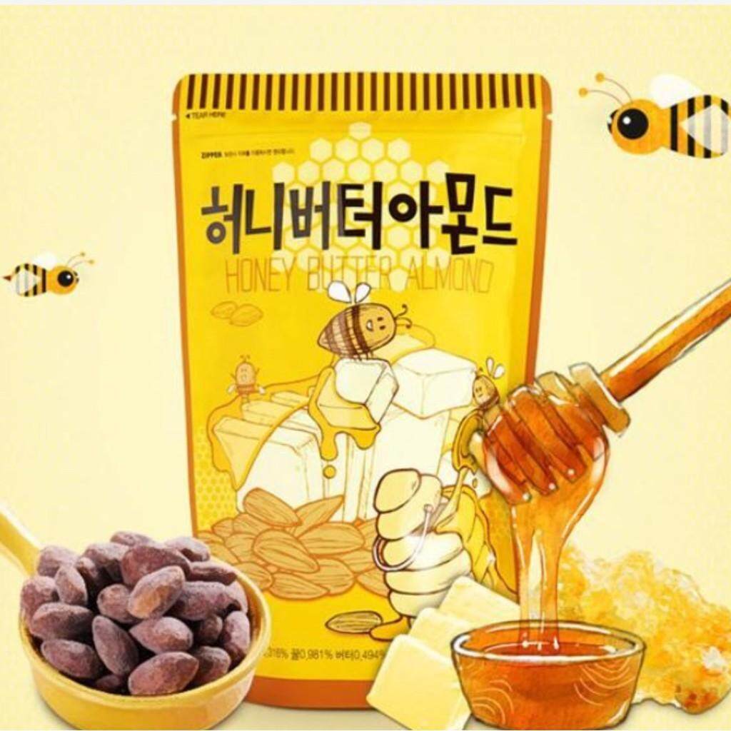 ฮันนี่ บัตเตอร์  อัลมอนด์ HBAF Honey Butter Almond 190g