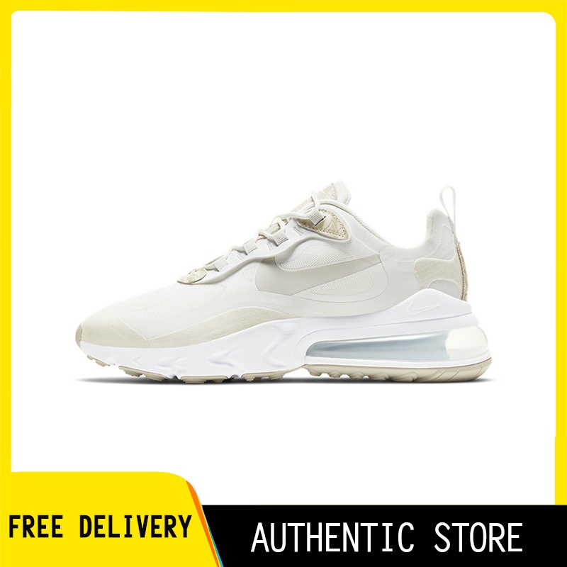 DUTY FREE GOODS Nike Air Max 270 React SE 'Light Bone' Sneakers CV8815 - 100 The Same Style In The Mall