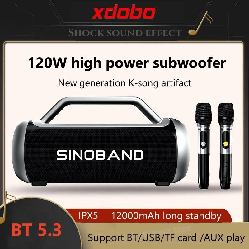 SY Xdobo ใหม่ Storm ลําโพงซับวูฟเฟอร์สเตอริโอ บลูทูธ 1988 II 120W กันน้ํา แบบพกพา