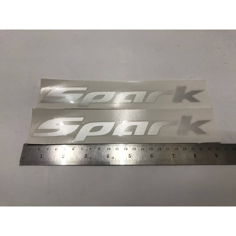 Dmax sticker Spark 1คู่ สติ๊กเกอร์ สีเข้ม สีอ่อน สีเทา