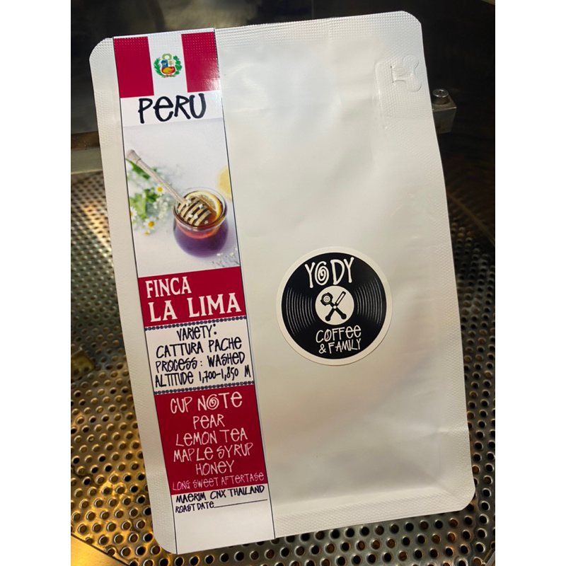 Peru 🇵🇪 Finca La Lima Caturra Pache ”Washed” Yody Coffee กาแฟอาราบิก้า กาแฟเปรู กาแฟโยดี้