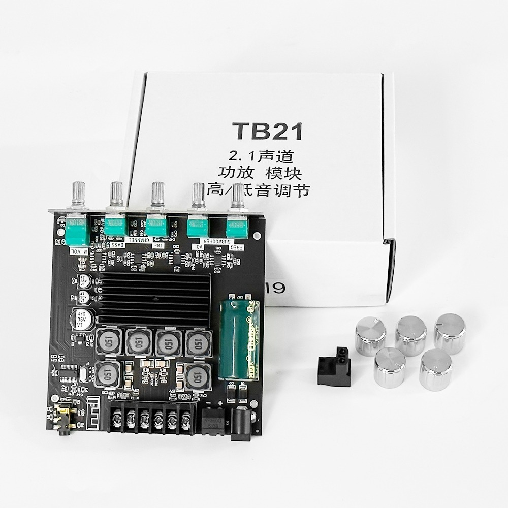 ZK-TB21 32พินชิปขนาดใหญ่5.0เครื่องขยายเสียงบลูทูธ2*50w เครื่องขยายเสียงซับวูฟเฟอร์-Audio DIY Store