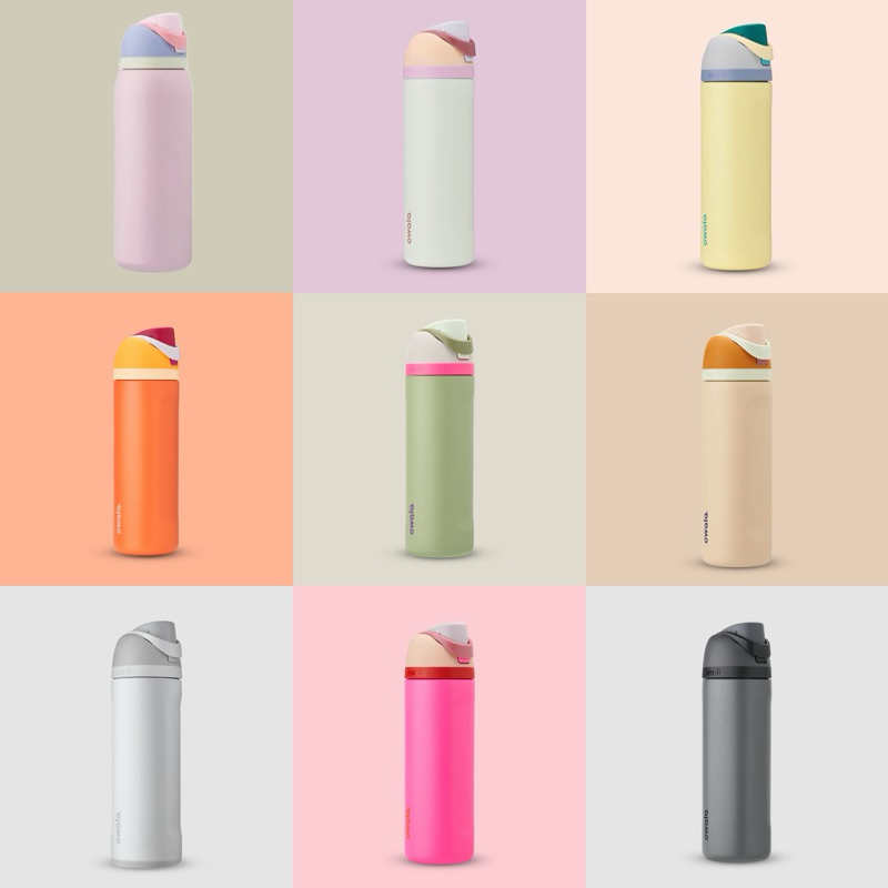 (พร้อมส่ง 🎀🫧) Owala freesip water bottle 24oz (710mL)