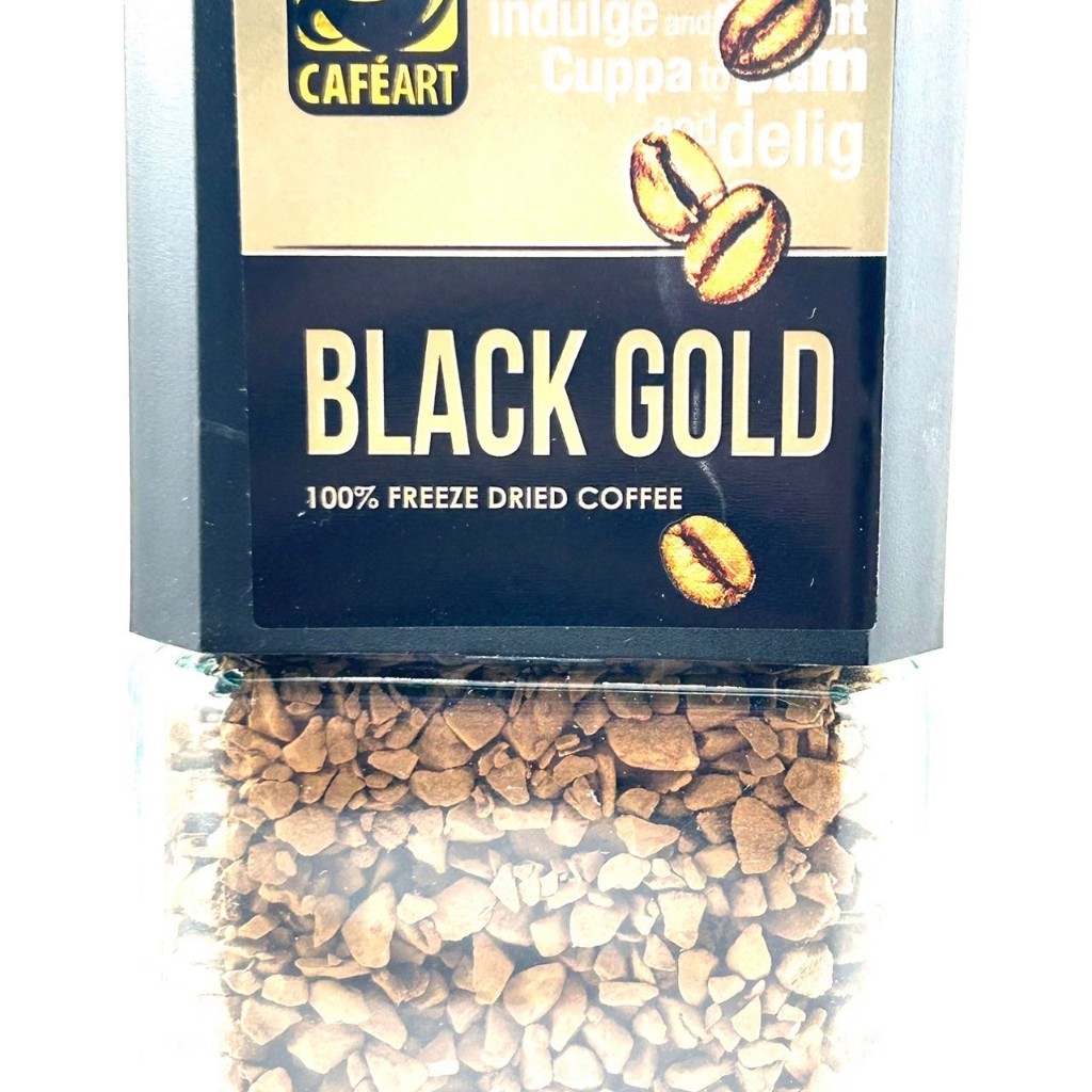 SUPERMART CAFE' Art Black Freeze Dried 100 g. ตาเฟ่ อาร์ต แบล็ค โกลด์ บาริสต้าอิดิชั่น กาแฟสำเร็จรูปชนิดฟรีซดราย#1108488 - รูปที่ 5