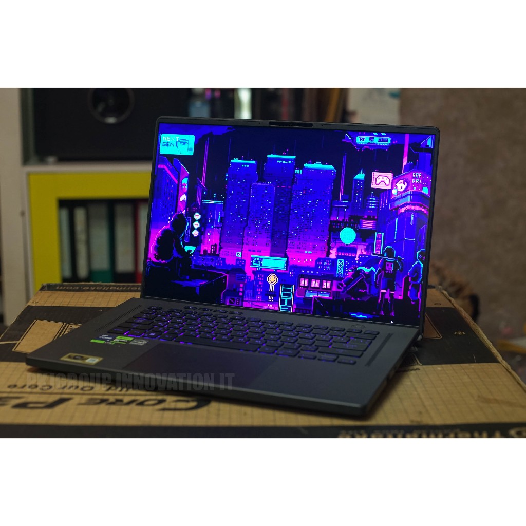 โน๊ตบุ๊คเล่นเกมมือสอง Asus ROG ZEPHYRUS G16 GU603VU-N4069WS i9-13900H RAM 16 GB M.2 512GB RTX4050