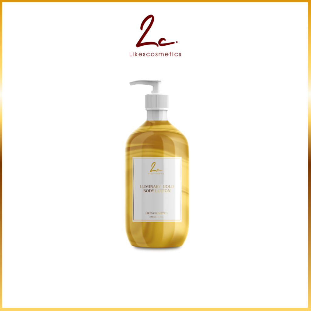 ไลก์ส คอสเมติก Luminary Gold Body Lotion โลชั่นทองคำ บำรุงผิวขาวใส มีออร่า เพิ่มความชุ่มชื้น กลิ่นหอม ไม่เหนอะหน่ะ