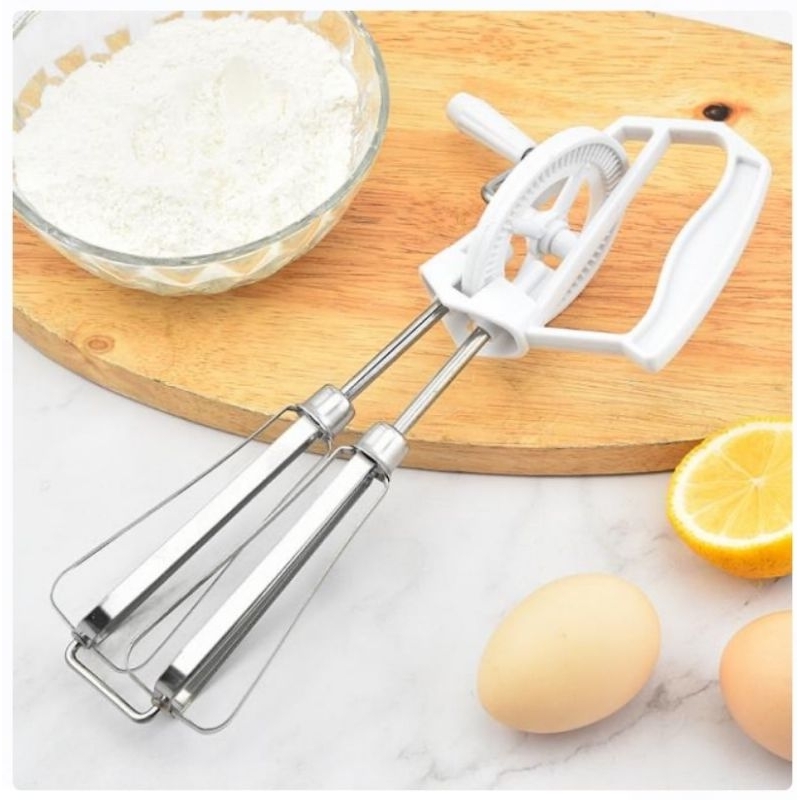 ที่ตีไข่ สแตนเลส เครื่องตีไข่ ตีแป้ง นม Egg Stainless