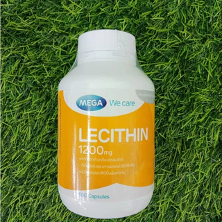 *ไขมันพอกตับ*MEGA We care Lecithin 100 แคปซูล บำรุงสมอง ตับ ป้องกันท่อน้ำนมอุดตัน บำรุงตับ
