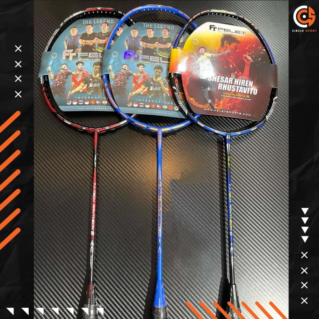 Felet TJ Tech Raytheon 8 (4U/G1) สามารถขึ้นเอ็นได้ถึง 38LBS ไม้แบดมินตัน (สินค้าลิขสิทธิ์แท้ 100%)