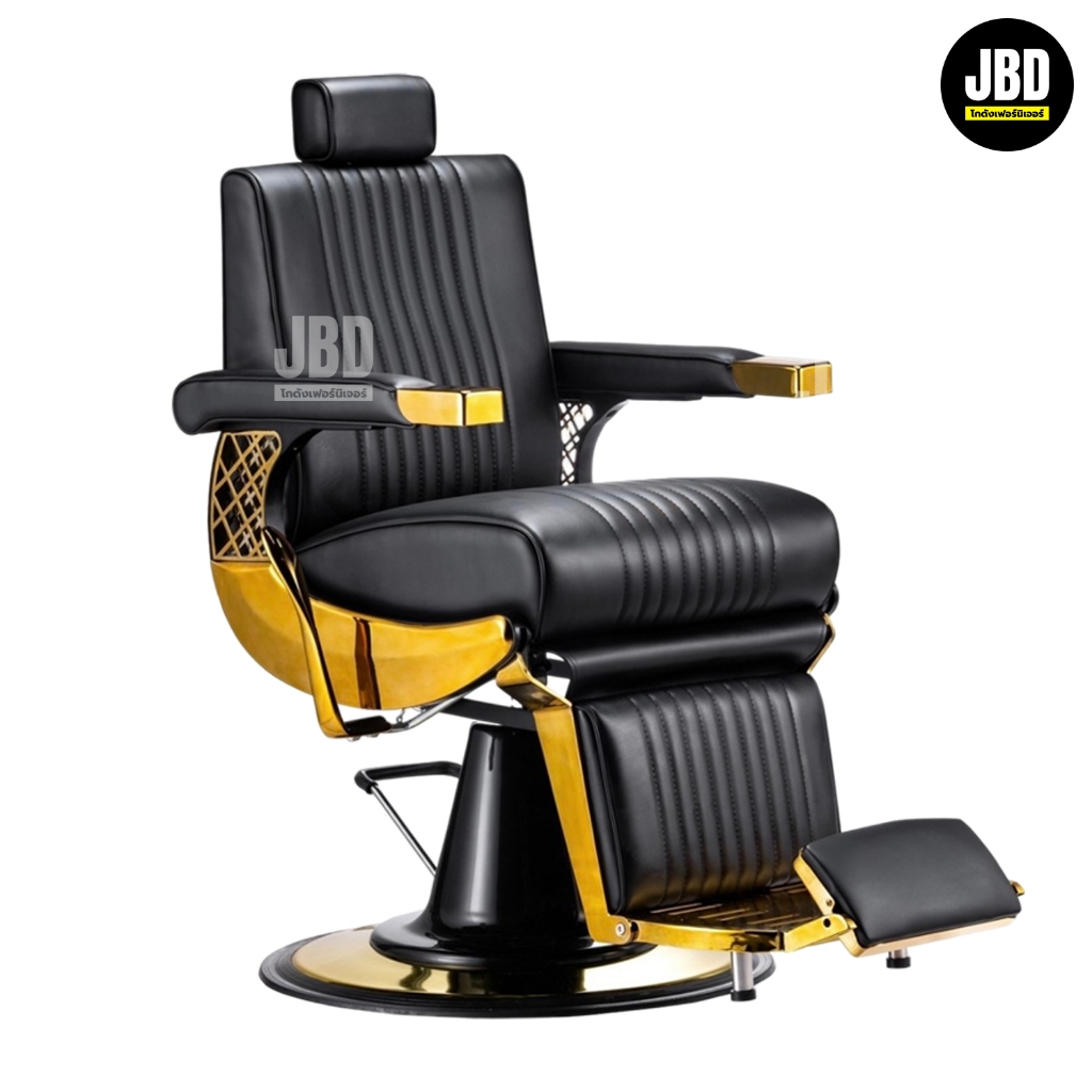 JBD storehouse เก้าอี้ตัดผม เก้าอี้บาร์เบอร์ ไฮโดรลิคปรับสูง-ต่ำได้ ปรับเอนนอนได้  รหัสรุ่น:JBD3106 (พร้อมส่งในไทย)
