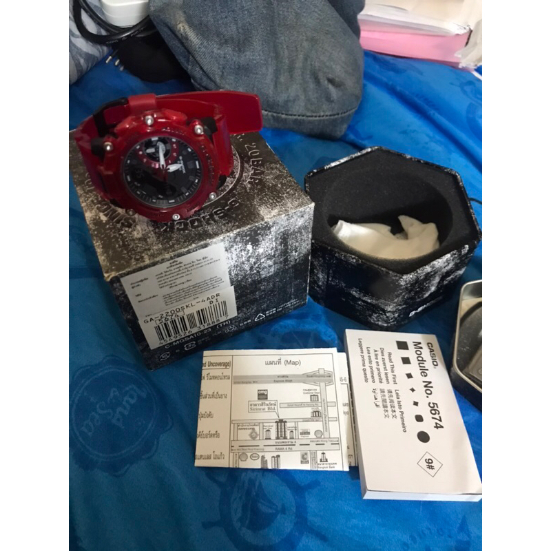 CASIO G-SHOCK GA-2200SKL-4ADR ของแท้ซื้อมาซ้ำไม่ได้ใส่