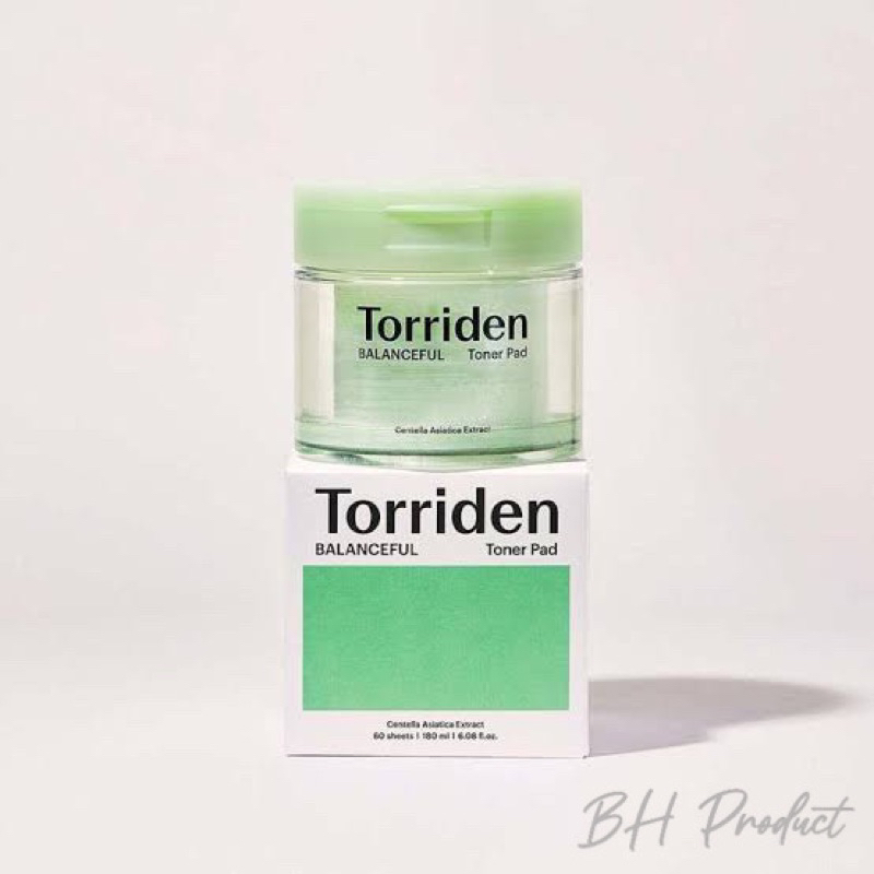✨ของแท้ 100% (พร้อมส่ง) 🇰🇷 TORRIDEN Balanceful Cica Toner Pad 60 PCS