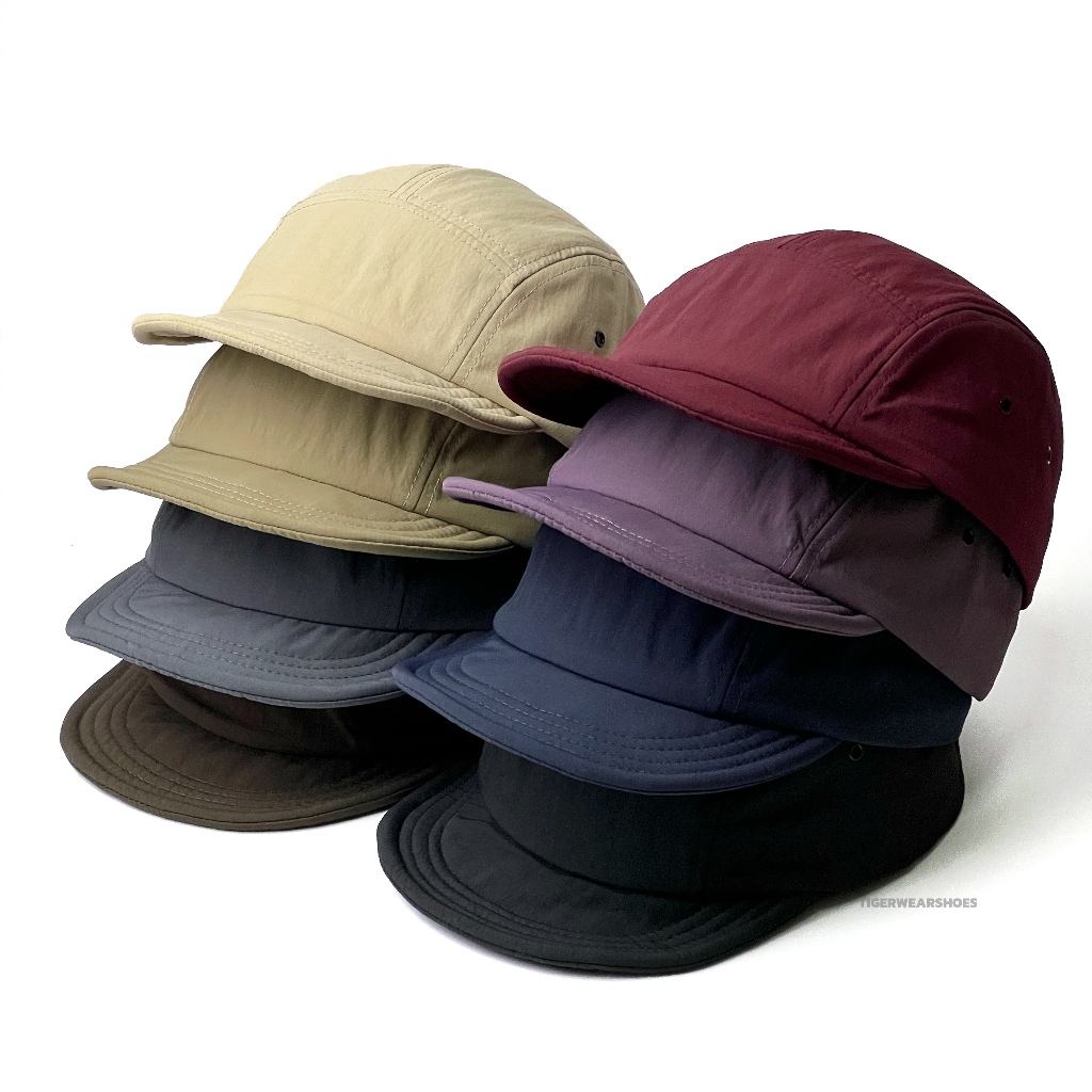 หมวกแก๊ปปีกสั้น ปีกหมวกอ่อนดัดขึ้นได้ มี8สี หมวกเบสบอลน้ำหนักเบา capผ้าร่ม ผ้าระบายอากาศดี