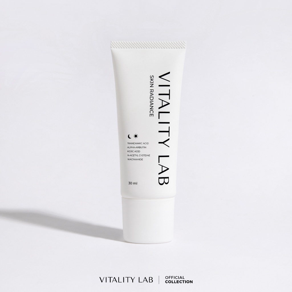 Skin Radiance: สกินเรเดียนซ์ สกินแคร์บำรุงผิวหน้าสำหรับผู้มีปัญหาหมองคล้ำ ฝ้า กระ จุดด่างดำ รอยสิว VITALITY LAB รูปที่ 4