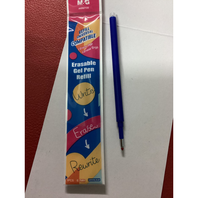 M&G AKPH32R6 i Erase POP ปากกาลบได้หมึกน้ำเงิน 0.7 มม. ด้ามสีลูกกวาด มีไส้เปลี่ยน