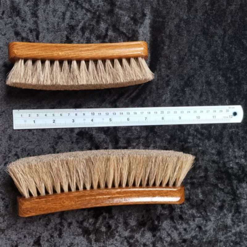SOLITAIRE Horsehair Brush โซลิแทร์ แปรงขนม้าแท้ 100% (ขนสีดำ)