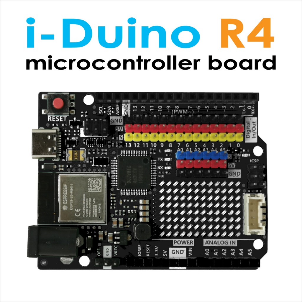 i-Duino R4 บอร์ดไมโครคอนโทรลเลอร์ i-Duino R4