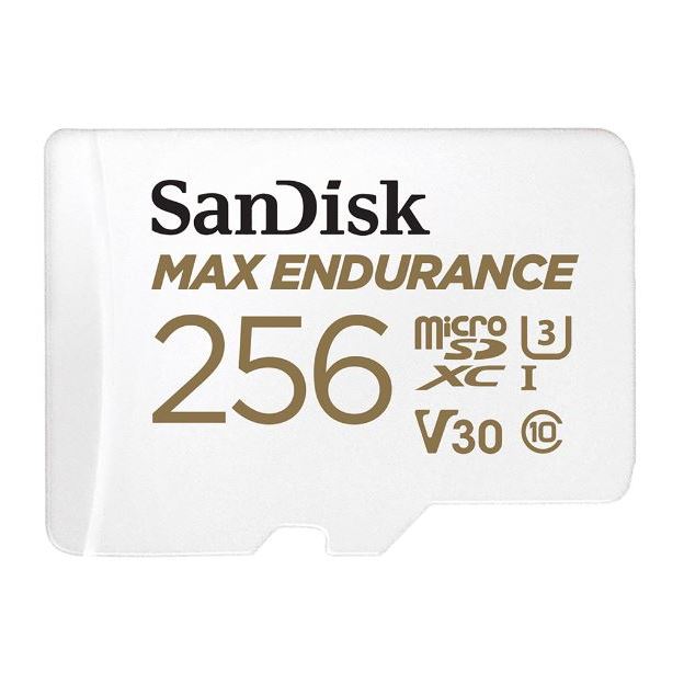 256 GB MICRO SD CARD (ไมโครเอสดีการ์ด) SANDISK MAX ENDURANCE SDXC (SDSQQVR-256G-GN6IA)