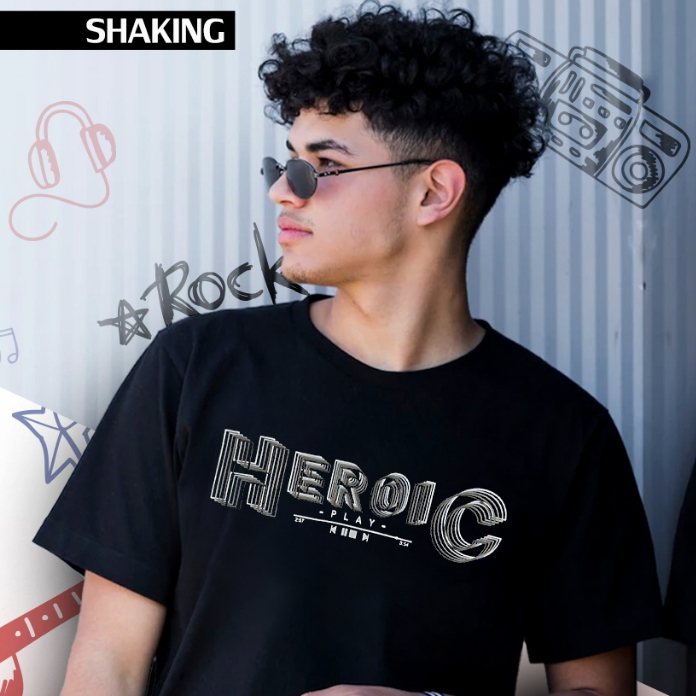 Heroic Shaking - เสื้อเฮโรอิค รุ่นเชคกิ้ง หล่อๆ น่าใส่มากๆค่ะ