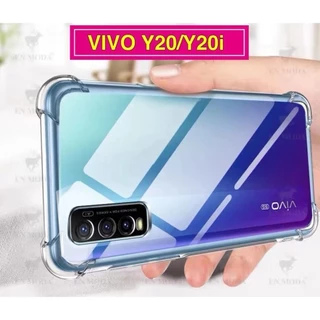 เคสใส TPU กันกระแทก สำหรับ Vivo Y20 Y20S Y20I Y12A Y12S Y11 Y12 Y15 Y17 Y51 Y31 2020 กันกระแทก4มุม