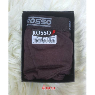กางเกงในชาย ROSSO ผ้าCotton รุ่นขอบโชว์ ผ้านิ่มใส่สบาย มี(F-L-XL )