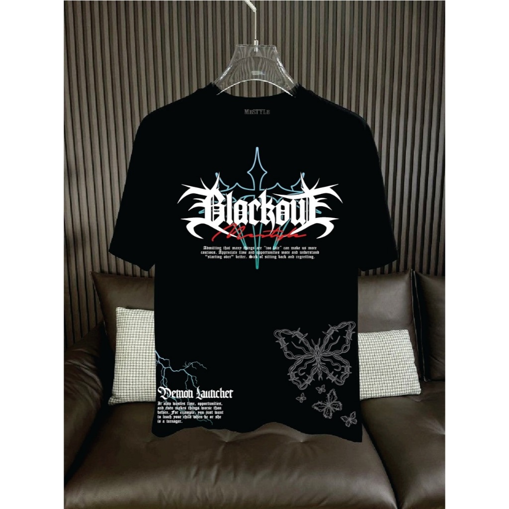 เสื้อCotton100% สกรีนแบบดิจิตอล เนื้อผ้าหนานุ่ม A935-แขนสั้น