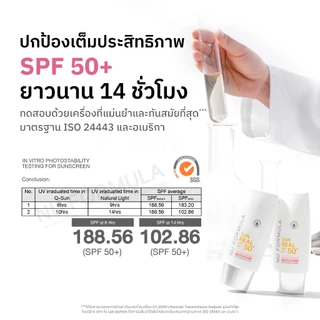 [แพ็คคู่] Nu Formula Sun Real SPF 50+ PA++++ Derma UV Serum 40g กันแดดเซรั่ม สำหรับผิวแพ้ง่าย