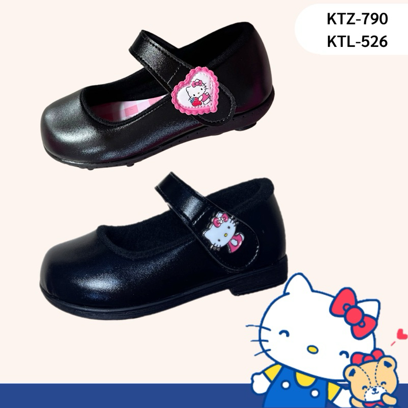 รองเท้านักเรียนหญิง Sanrio Hello Kitty ลิขสิทธิ์แท้ 💯%