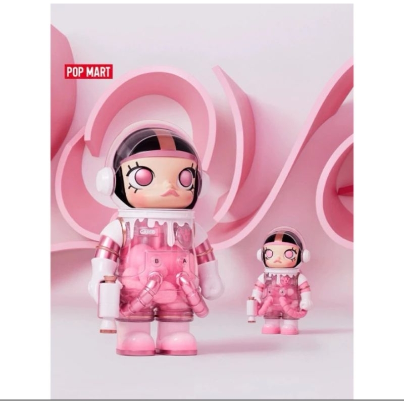 (พร้อมส่ง🇹🇭) 1000% POP MART MEGA SPACE MOLLY Heartfelt Words Regular Edition